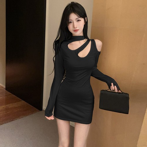Vestito donna elegante bodycon