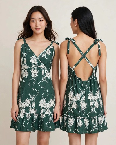 Tropical bloom mini - tropical, abito