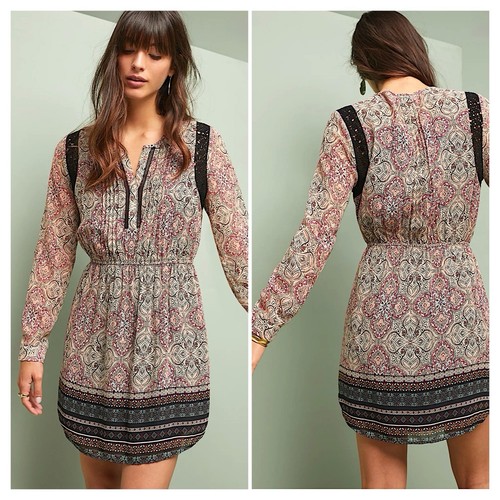 Abito donna boho manica - , lunga