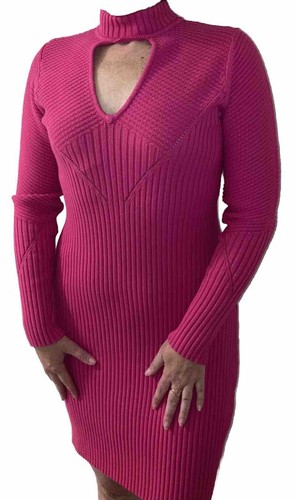 Vestito maglione guess rosa - maglione,