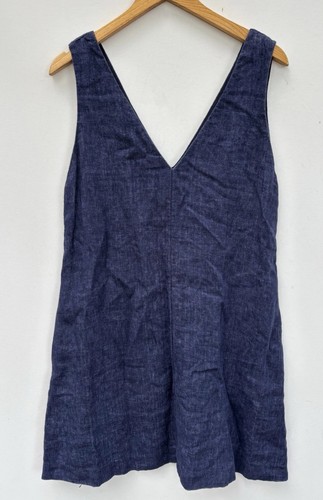 Abito theory blu medio - theory, lino