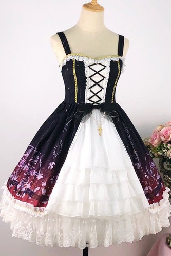 Abito lolita nero - abito, senza