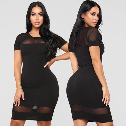 Abito donna maglia - , trasparente