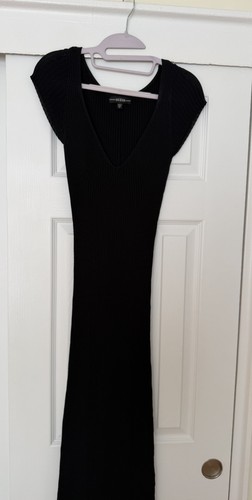 Abito donna nero midi guess - donna,