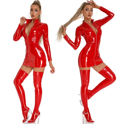 Abito donna wet look - , pvc