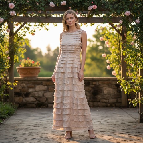 Maxi abito adrianna papell - maxi,