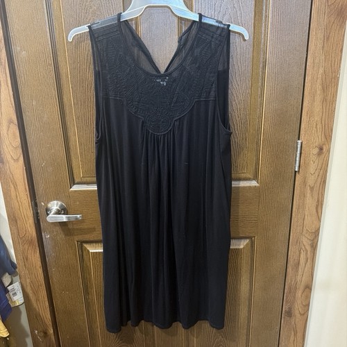 Abito donna nero 2xl - , pizzo