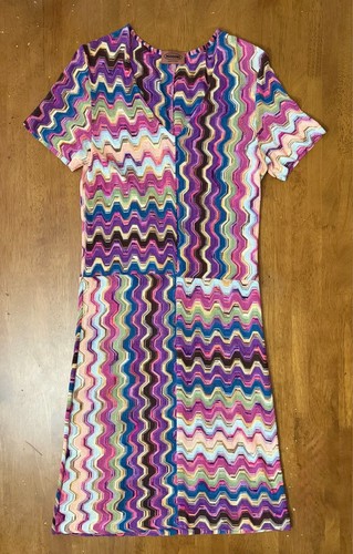 Maxi abito missoni zigzag - maxi,