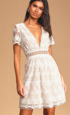 Lulus Magical Love White Lace